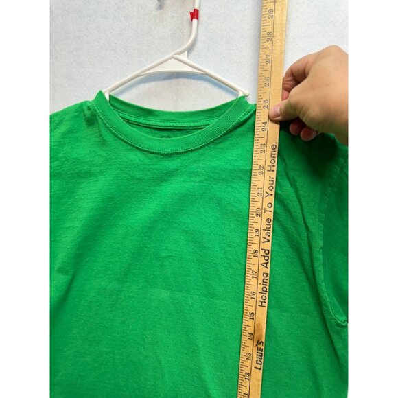 Fruit of the Loom Boys Tee T-Shirt Green Short Sleeve Crew Neck Size XXL - Picture 6 of 7